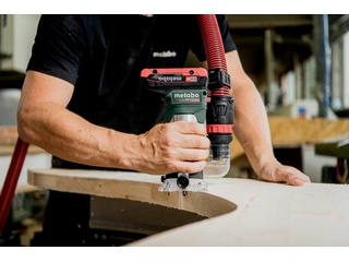 Аккумуляторный кромочный фрезер Metabo FMV 18 LTX BL 8 (каркас)